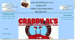 Desktop Screenshot of crabbyals.com