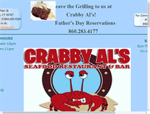 Tablet Screenshot of crabbyals.com